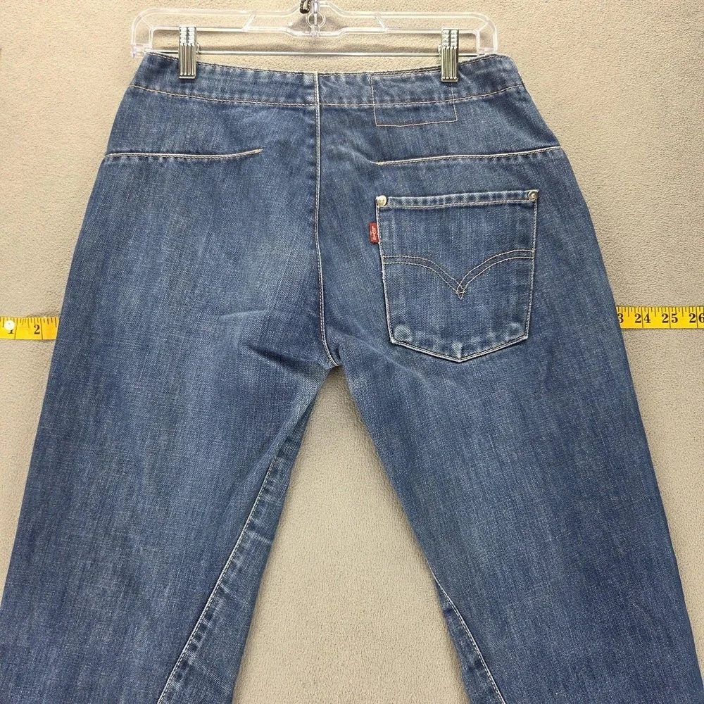Vintage Levis Engineered Jeans Womens Blue One Pocket Twisted Fits 28x30